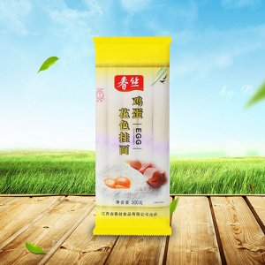 春絲牌雞蛋蛋花色掛面500g