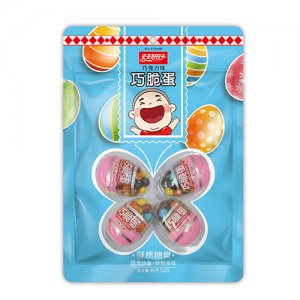 天天好日子巧脆蛋(酥質糖果)(巧克力味)-藍48克