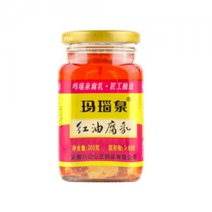 瑪瑙泉紅油腐乳