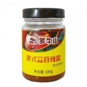 羅牛山港式蒜蓉辣醬180g