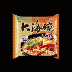麥稻人家大海碗麻辣牛肉面
