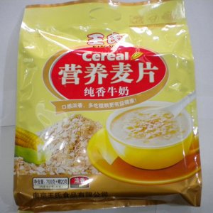王氏營養麥片純香牛奶