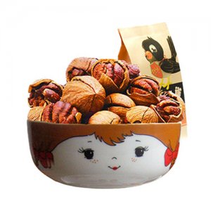 送福麻雀手剝山核桃