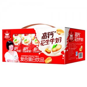 君德寶高鈣花生牛奶飲品250mlX10盒