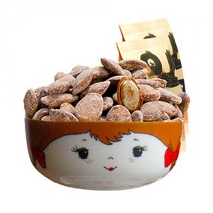 送福麻雀瓜蔞子