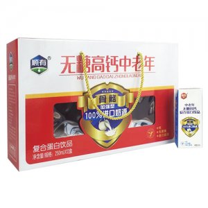 順有金牌中老年無糖高鈣復合蛋白飲品