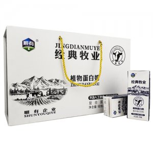 順有經典牧業植物蛋白奶