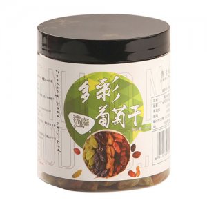 錦隆多彩葡萄干罐裝258克