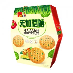 好家族無加蔗糖蔬菜餅1018g