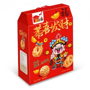 好家族恭喜發財混合什錦餅干禮盒
