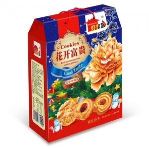 好家族花開富貴混合什錦餅干禮盒