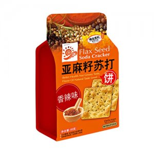 精益珍亞麻籽蘇打餅香辣味