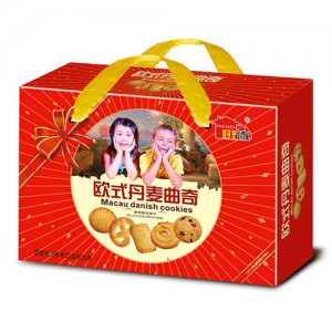 好家族歐式丹麥曲奇餅干禮盒