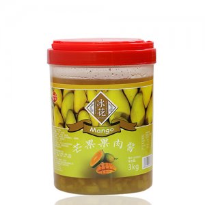 冰花芒果果肉醬