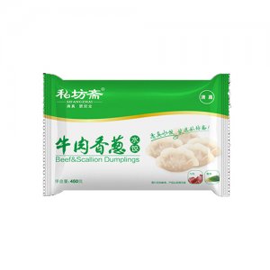 私坊齋珍品牛肉香蔥水餃450g