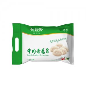 私坊齋珍品牛肉香蔥水餃1000g