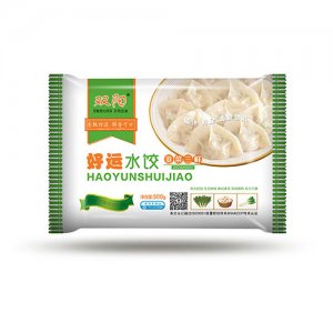雙陽好運水餃韭菜三鮮500g