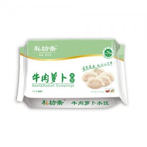 私坊齋尊品牛肉蘿卜水餃640g