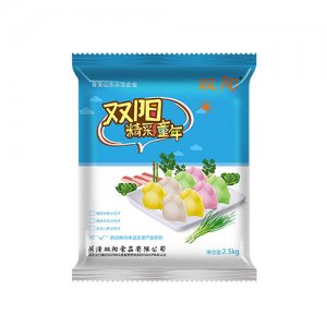 雙陽精彩童年彩色小餃子2.5kg