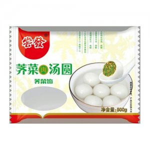嘗發薺菜肉湯圓500g
