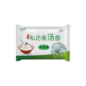 私坊齋上品黑芝麻湯圓400g