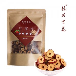 振興百花紅棗片500g