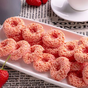 朱三豐甜甜圈燕麥酥（草莓味）