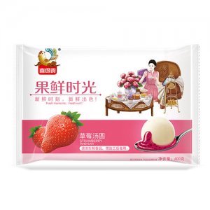 喜得貴果鮮時光草莓湯圓400g