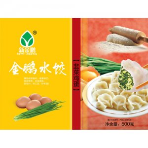 新金鵬韭菜雞蛋水餃400g