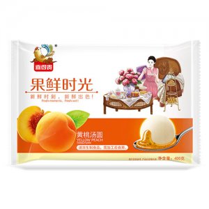 喜得貴果鮮時光黃桃湯圓400g