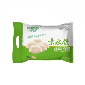 私坊齋珍品韭菜雞蛋水餃1000g