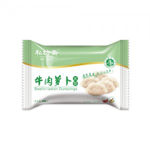 私坊齋珍品牛肉蘿卜水餃450g