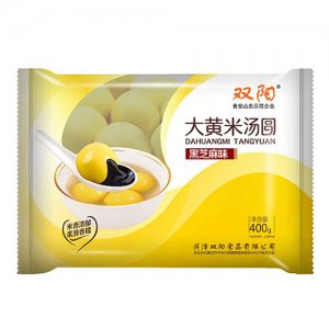雙陽大黃米湯圓黑芝麻味400g
