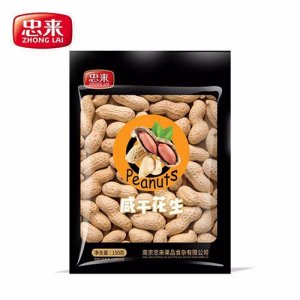 忠來咸干花生150g
