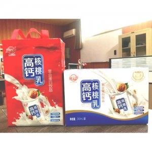 新寶鑼高鈣核桃乳箱裝