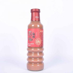 上首刷暢玻璃瓶紅豆粗糧酸奶