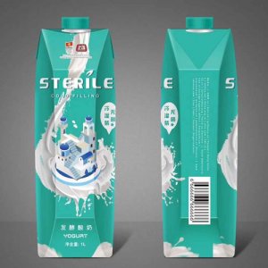 上首鉆石包無菌發酵酸奶飲料冷藏裝1L