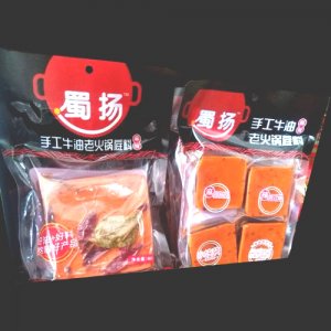 蜀揚手工牛油老火鍋底料麻辣味