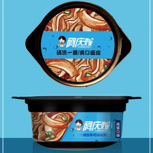 阿慶嫂麻椒面皮麻醬味盒裝