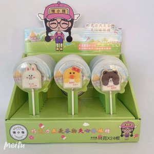 糖小雅燕麥谷物夾心棒棒糖