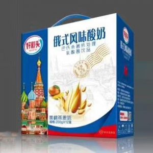 好彩頭俄式風味酸奶箱裝200gx12盒