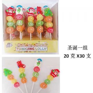 天香圣誕棒棒糖盒裝