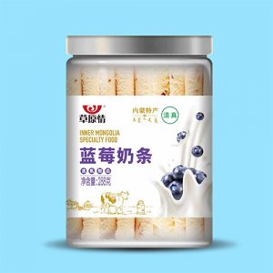 草原情藍莓奶條罐裝288g