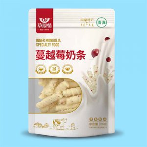 草原情蔓越莓奶條150g