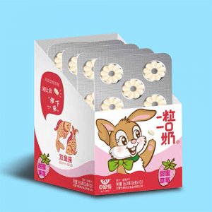 草原情甜蜜草莓味奶片160g