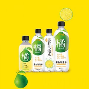 一口嗨卡曼橘味蘇打氣泡水