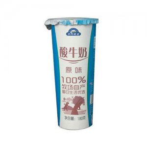北方乳業苗條杯原味180g