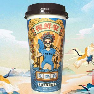 探險家狂熱愛黑糖珍珠牛乳茶125g