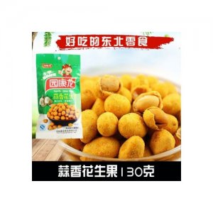 園康龍蒜香花生果130克
