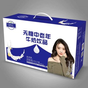 外婆好芒無糖中老年牛奶飲品禮盒裝250mlx20盒